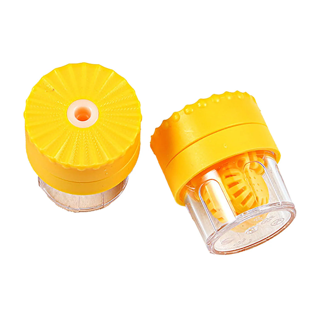 Contact Lens Cleaner Case Portable Manually Rotatable Contact Lens Case Plastic Container Storage Holder Eyewear Accessories