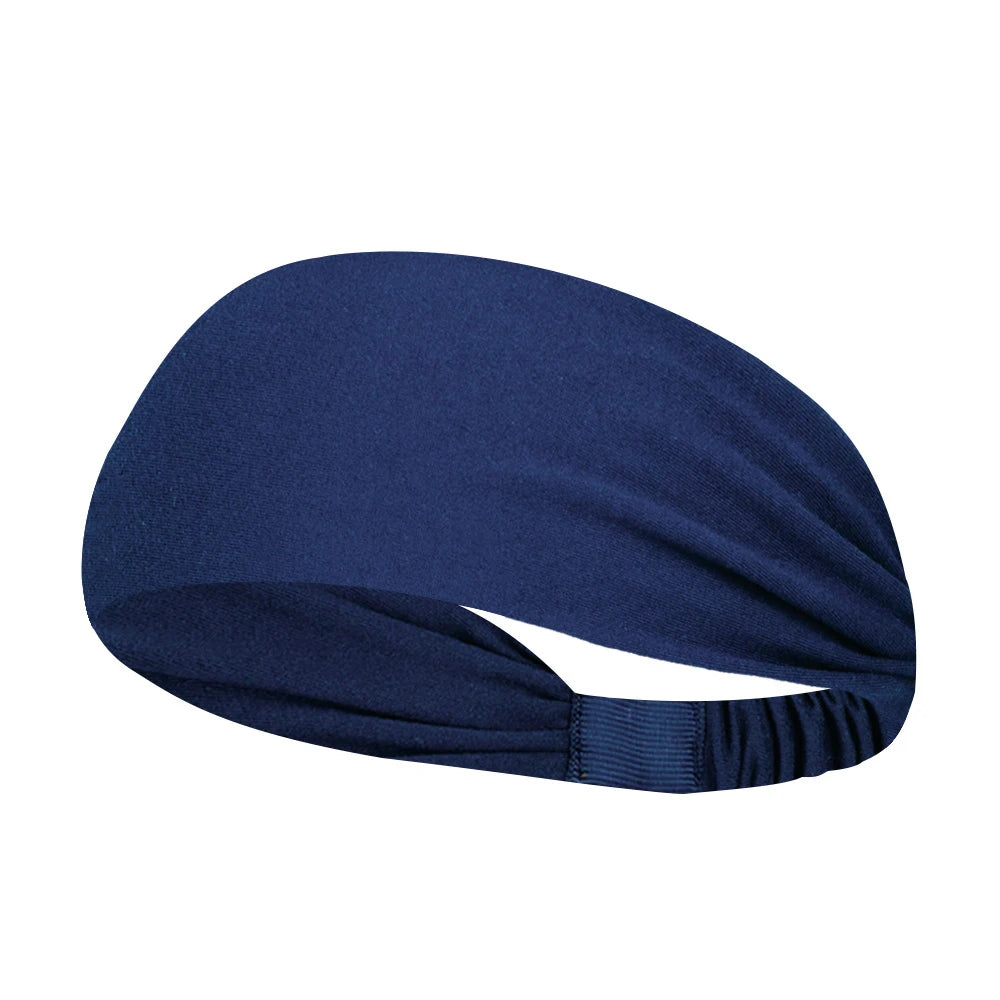 Sports Headbands for Men Women 1PC Non-Slip Moisture Wicking Workout Sweatband Fitness Running Cycling Football Yoga Hairband