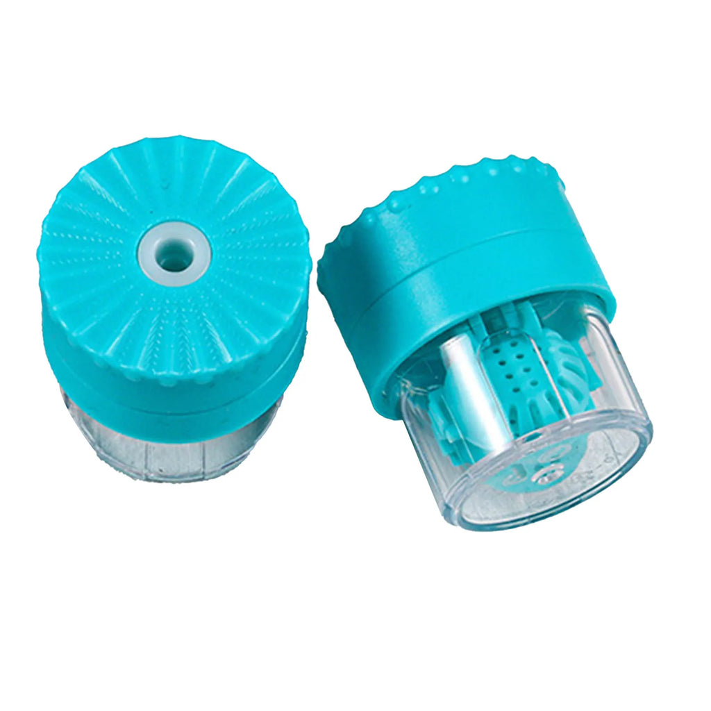 Contact Lens Cleaner Case Portable Manually Rotatable Contact Lens Case Plastic Container Storage Holder Eyewear Accessories