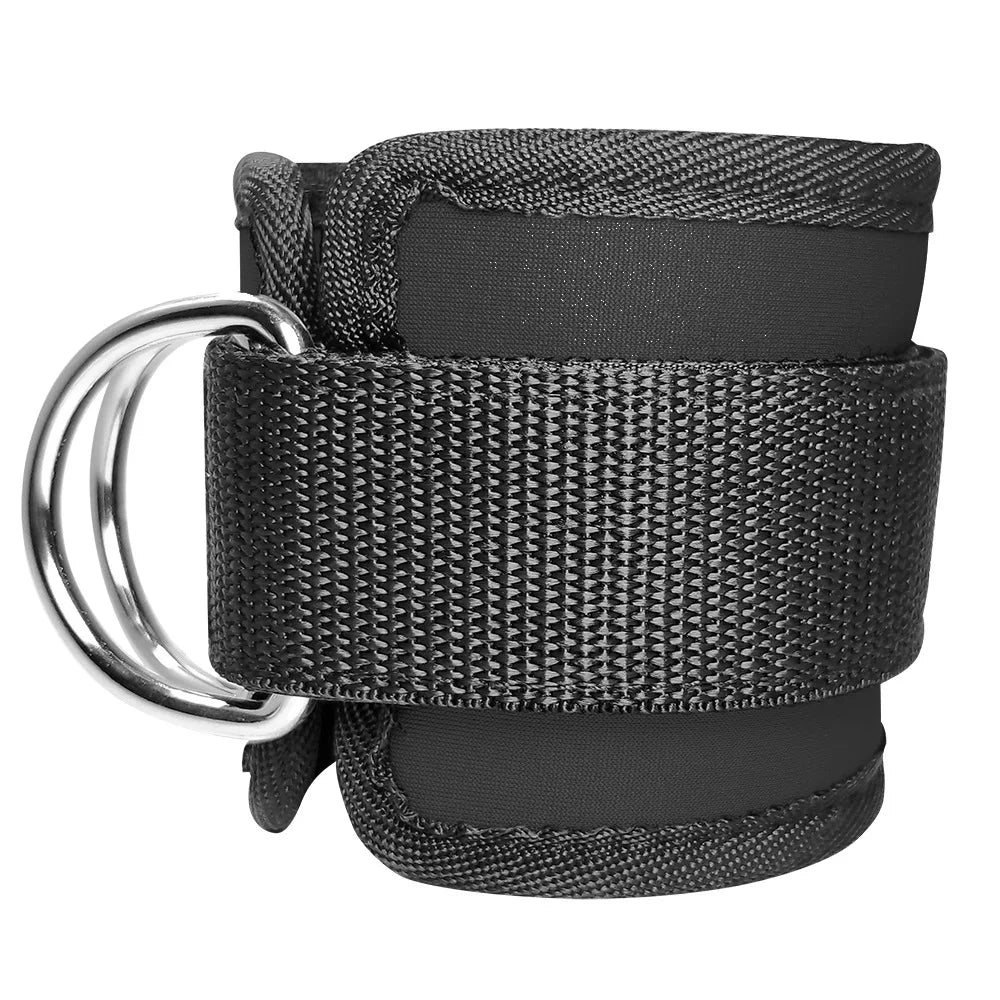 1 pack Ankle straps for fitness,  pulley for leg strength training in the gym with buckle, sports protector, safety adductors