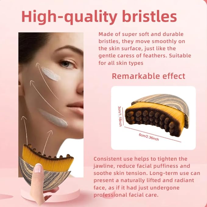 Herway Lymphatic Contour Face Brush