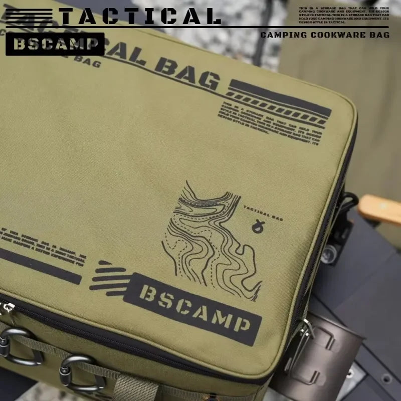 42L Large Capacity Camping Cooler Bag Thermal Insulation Folding Storage Box Picnic Tote Outdoor Gear