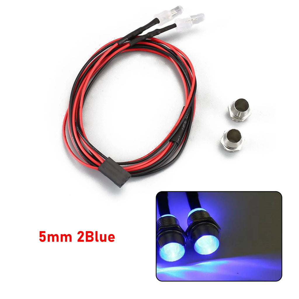 RC LED Light Kit Headlamps for 1/10 1/8 1/12 RC Car Truck Crawler Drift Car Headlight Taillight TRAXXAS HSP HPI MN99 MN90 Wltoys