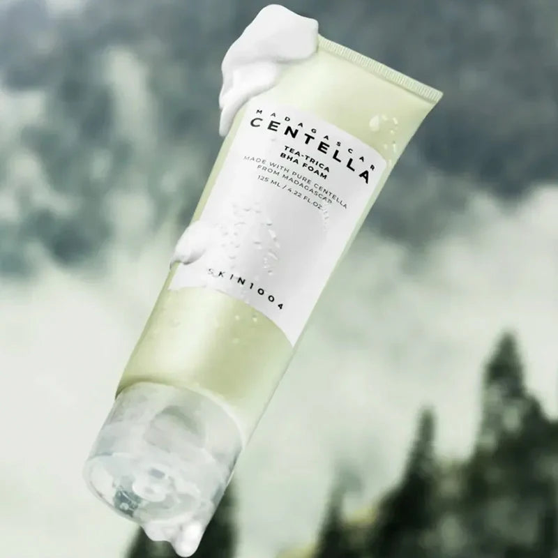 SKIN1004 Madagascar Centella Poremizing Deep Cleansing Foam Tone Brightening Cleansing Gel Foam Facial Moisturizing Cleanser