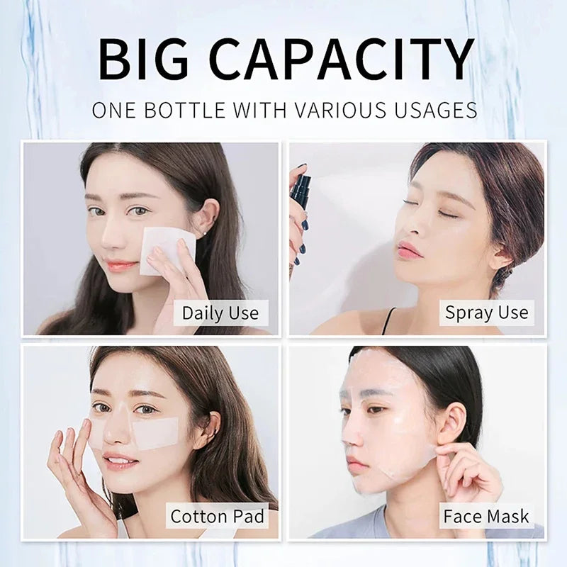 500ml  Large Capacity Essence Water Niacinamide Improve Dull Hyaluronic Acid Moisturize Dry Skin Facial Beauty Care Toner