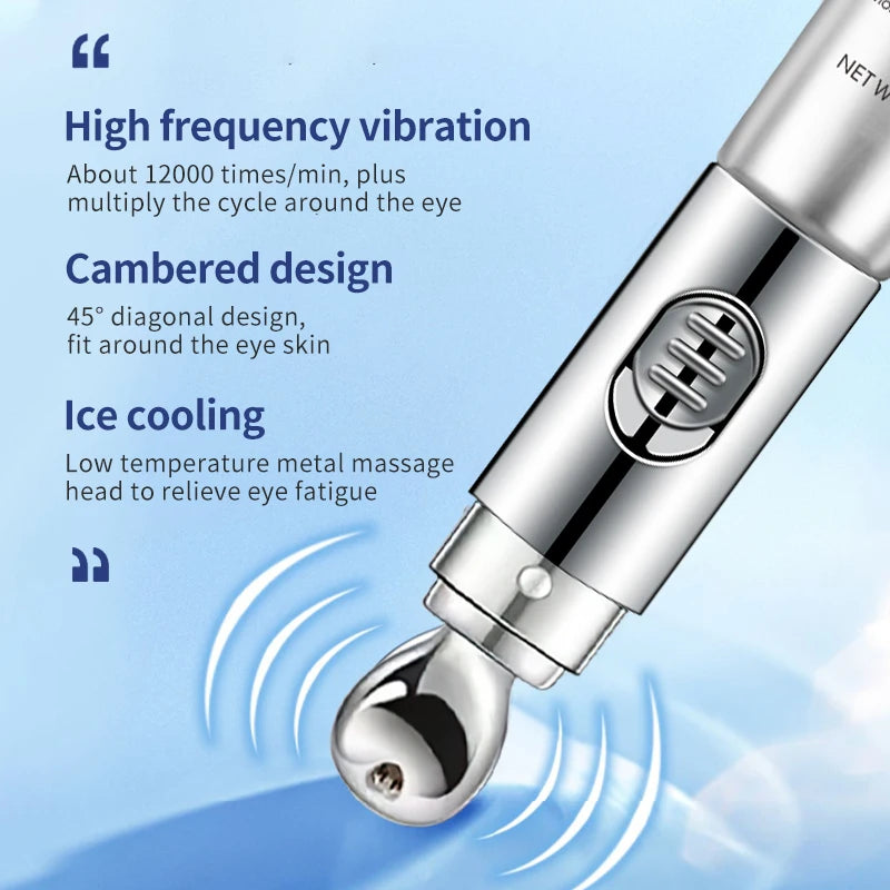 OCHEAL Electric Massage Eye Cream Hyaluronic Acid Firming Fades Fine Lines Eye Care Gel Moisturizing Beauty Eye Skin Care Beauty