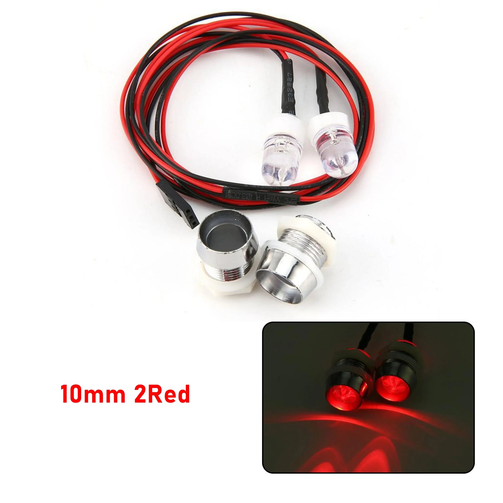 RC LED Light Kit Headlamps for 1/10 1/8 1/12 RC Car Truck Crawler Drift Car Headlight Taillight TRAXXAS HSP HPI MN99 MN90 Wltoys