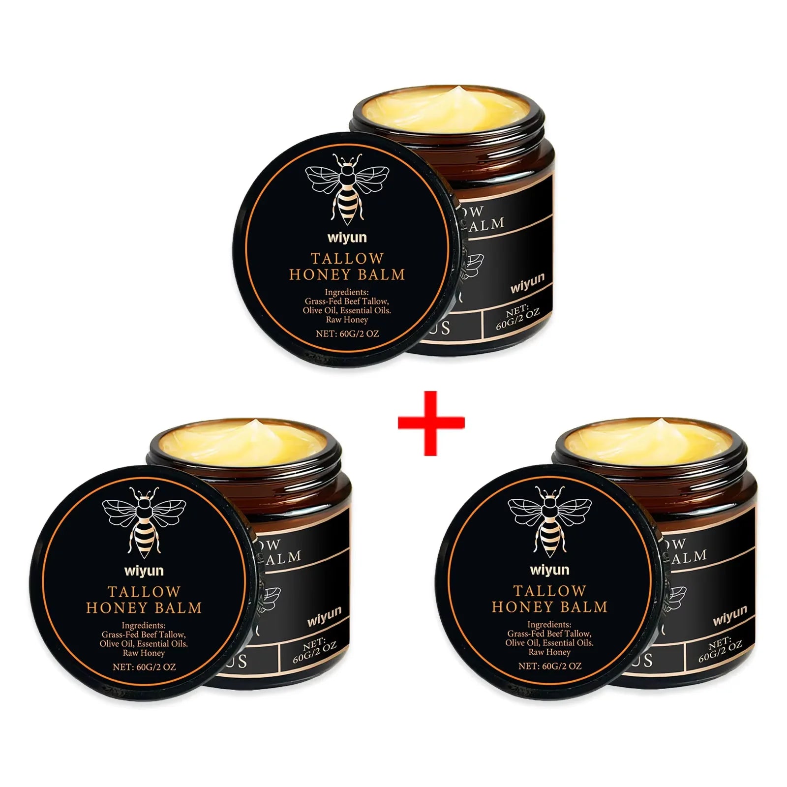 Beef Tallow Honey Cream Fade Dark Spots Remove Melanin Brightening Firming Non-Greasy Lasting Moisturizing Soothing Body Lotion